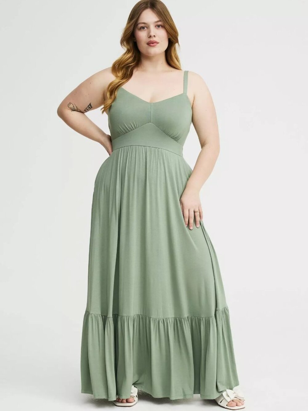 NWT Torrid Tiered Maxi Dress
